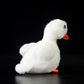Cute duckling doll simulation white duckling plush toy simulation animal plush toy 12CM