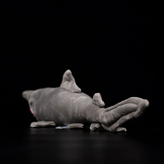 Simulation devil shark doll Euclidean pointed kiss shark doll simulation animal plush toy model gift