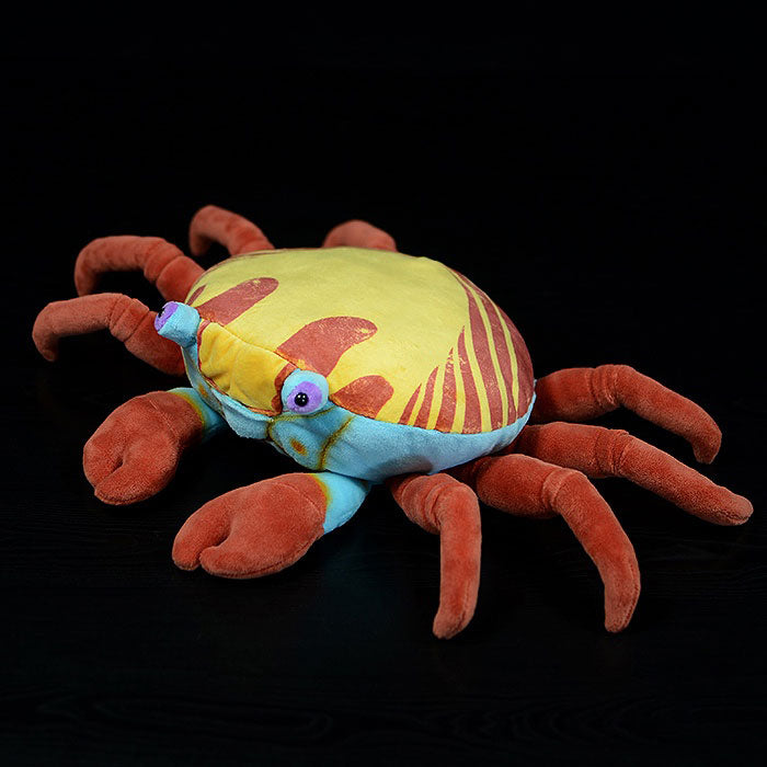 Cute American Red Rock Crab doll simulation crab doll simulation animal plush toy model gift