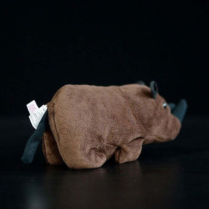 Tail list exported to the United States sandbags small rhinoceros doll simulation animal plush toys