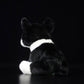 Tail list export New Zealand small black bulldog simulation dog simulation animal plush toys