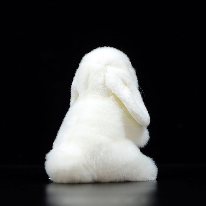 Cute posture drooping ear rabbit doll white rabbit doll simulation animal plush model toy gift