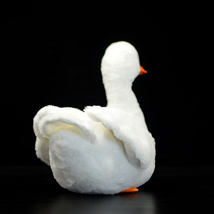 Cute imitation Cole duck plush toy doll white duck doll gift imitation animal gift