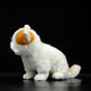 Simulation of exotic short-haired cat plush toy short-haired Persian cat doll Garfield doll simulation animal model