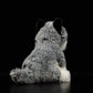 Tail sheet of foreign trade is exported to the United States squat husky dog doll simulation animal plush toy