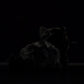 Super pure black cat plush toy doll cute little cat doll simulation cat plush toy
