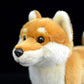 Cute dog doll simulation Japanese Chaigou doll standing dog plush toy simulation animal 28cm