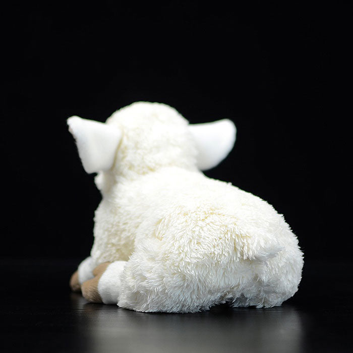 Cute little sheep doll simulation sheep doll simulation animal model plush toy gift