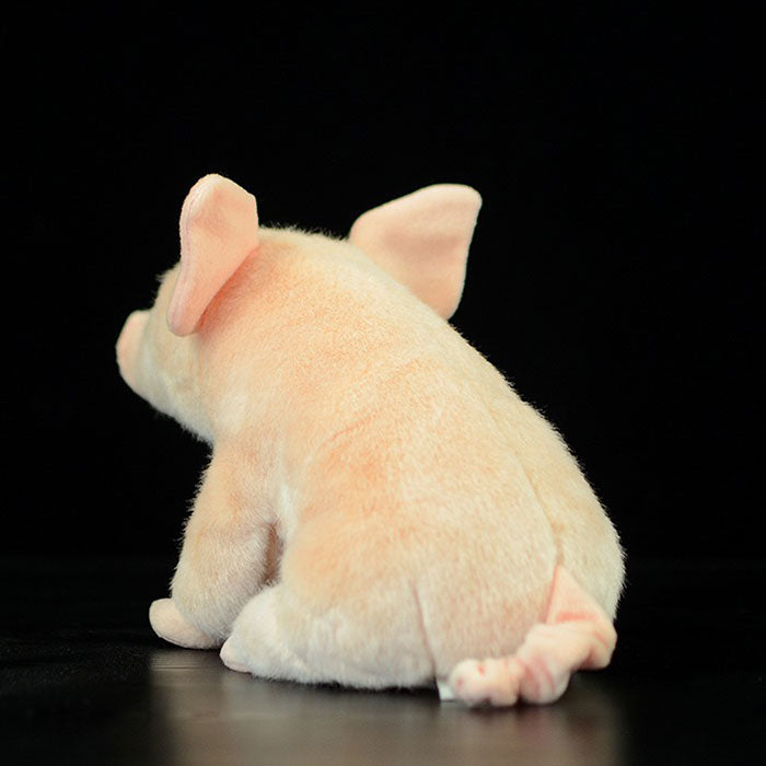 Pink super cute pig cute little pig doll simulation pig simulation animal plush toy 30cm