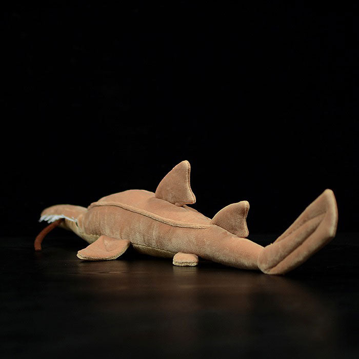 Cute saw shark doll simulation long nose saw shark doll simulation animal plush toy model gift