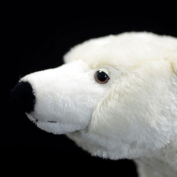 Simulated standing big polar bears plush toy white doll lovely doll animal model gift