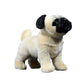 Simulated dog doll lovely Pug doll simulated animal plush toy model gift