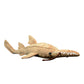 Cute saw shark doll simulation long nose saw shark doll simulation animal plush toy model gift