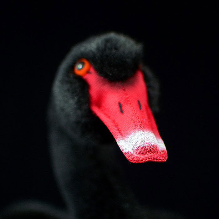 Cute black swan doll simulation black swan simulation animal plush toys gifts