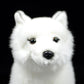 Simulation white fox doll arctic fox doll plush toy simulation animal model