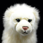 Simulation posture lion plush toy white lion doll African lion doll simulation animal model gift