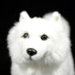 Simulation dog doll cute Samoyed doll simulation animal Samoyed dog plush toy model