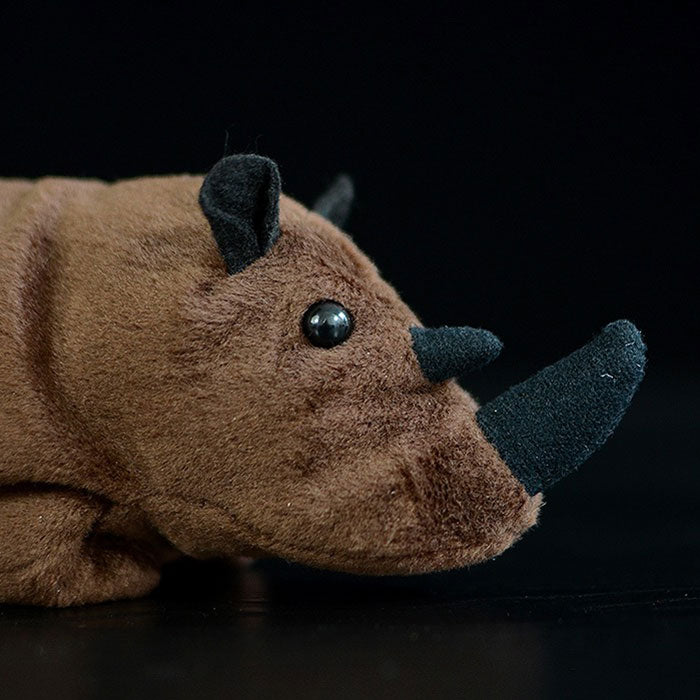 Tail list exported to the United States sandbags small rhinoceros doll simulation animal plush toys
