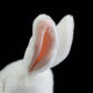 Cute rabbit plush toy super cute white rabbit doll simulation rabbit rabbit animal gift 20CM