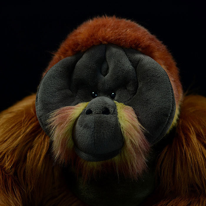 Simulated standing orangutan bears plush toy doll lovely doll animal model gift