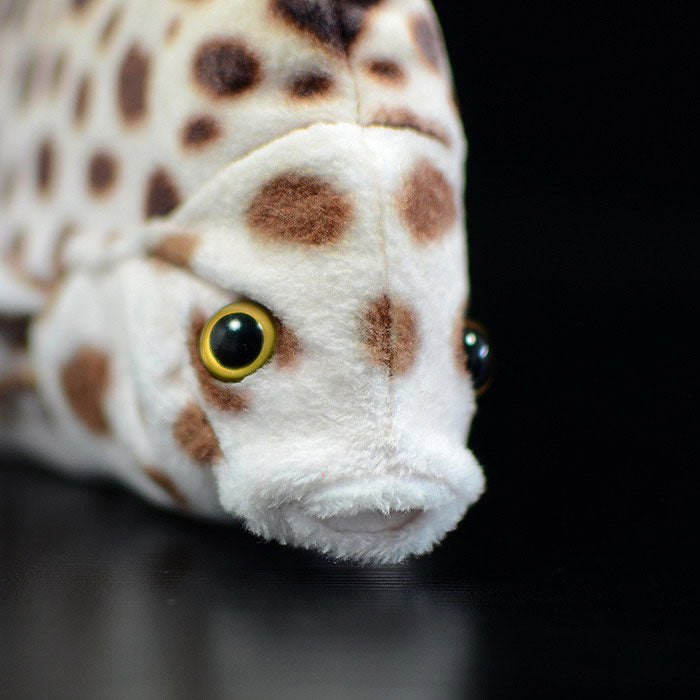 Cute tropical fish red drum fish doll simulation drum fish simulation animal plush toys