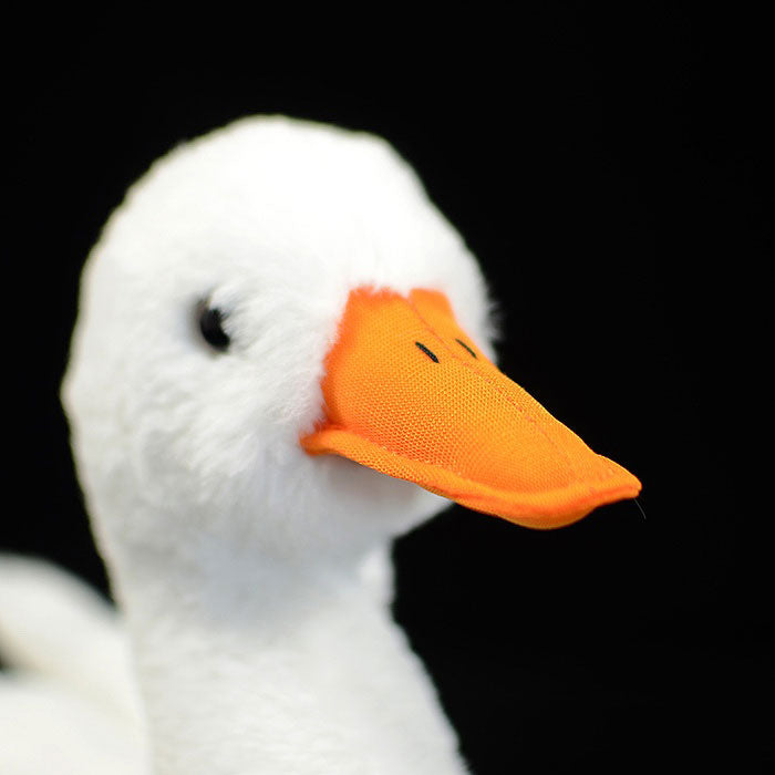 Cute imitation Cole duck plush toy doll white duck doll gift imitation animal gift