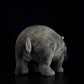 Simulated standing Hippo bears plush toy doll lovely doll animal model gift