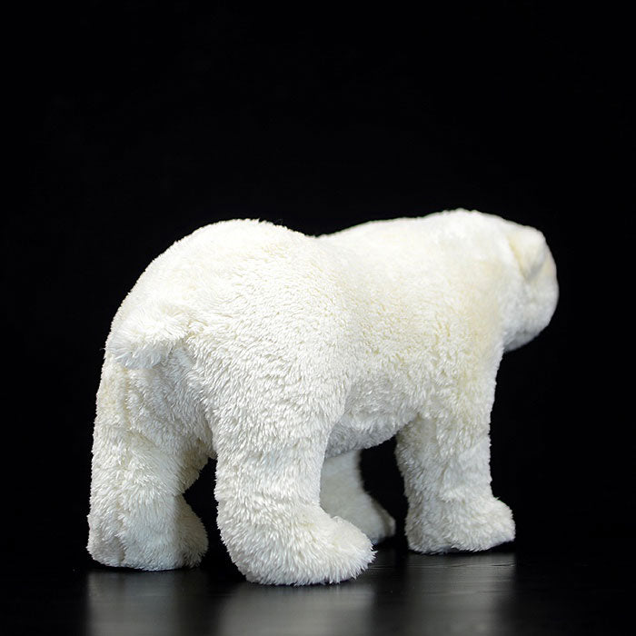 Simulated standing big polar bears plush toy white doll lovely doll animal model gift
