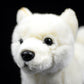 Cute dog doll simulation white Shiba dog doll standing posture dog plush toy simulation animal 28CM