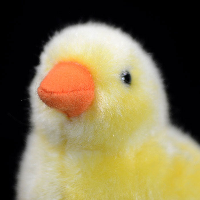 Cute yellow chicken pendant simulation yellow chicken plush toys simulation animal plush toys