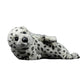 Cute spotted seal doll simulation big tooth seal doll simulation animal plush model toy gift