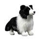 Simulation dog doll cute border collie doll simulation animal plush toy model gift