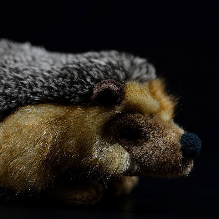 Cute little hedgehog plush toy doll playing super cute little hedgehog doll simulation animal model gift