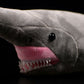 Simulation devil shark doll Euclidean pointed kiss shark doll simulation animal plush toy model gift