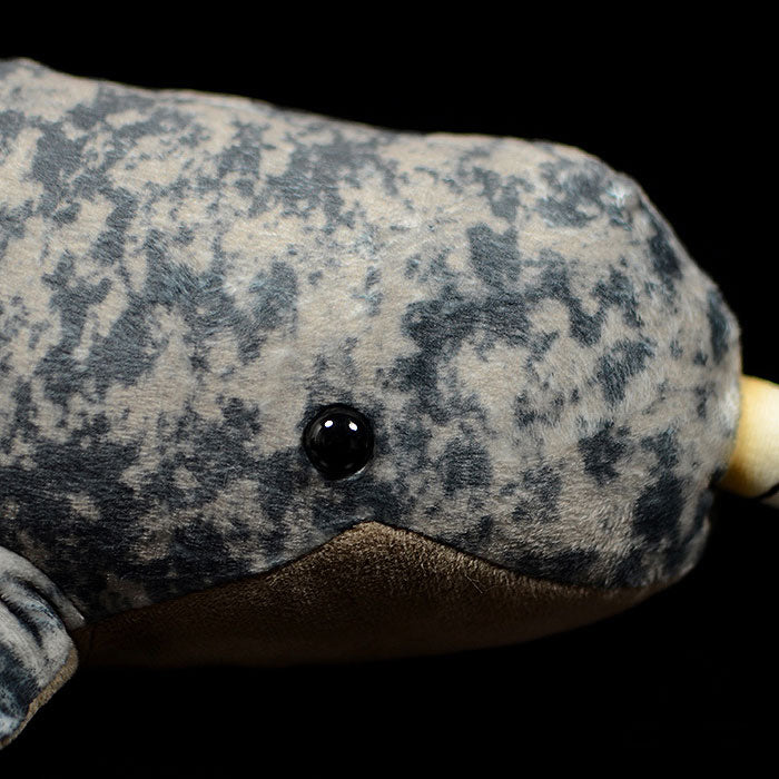 Cute narwhal doll simulation narwhal doll simulation animal plush toy model gift