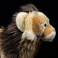 Simulated standing Lion Plush Toy Brown lion doll African male lion doll simulated animal model gift