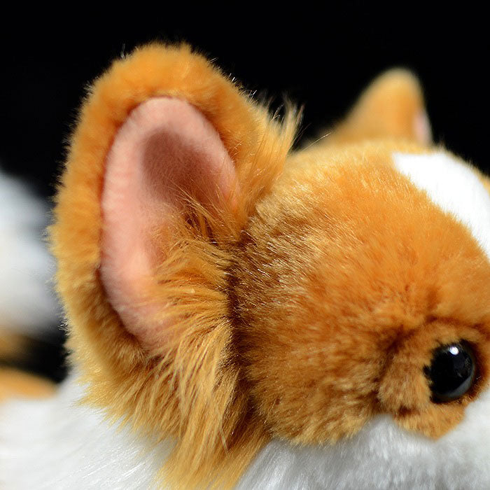 Simulation dog plush doll cute Pomeranian doll simulation animal plush toy model gifts