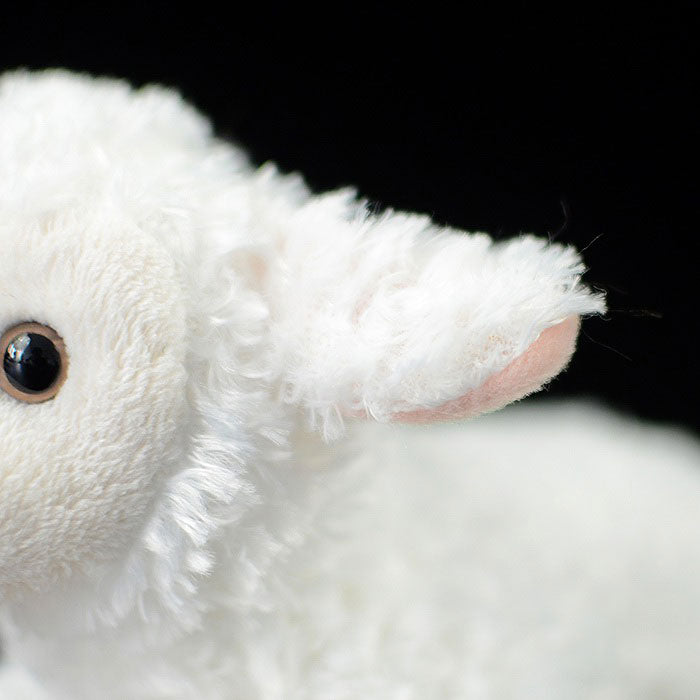 The tail order of foreign trade is exported to the UK. Lying posture small sheep doll simulation small cotton simulation animal plush toys