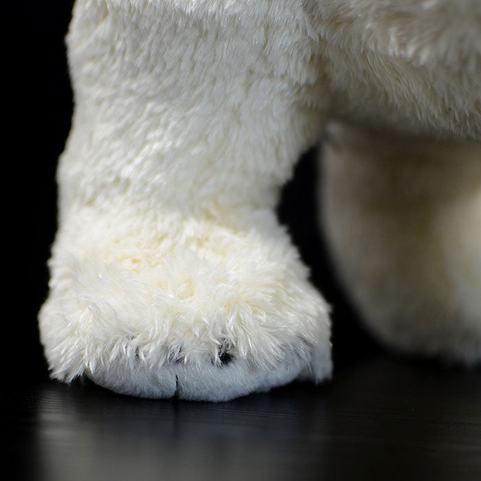 Simulated standing big polar bears plush toy white doll lovely doll animal model gift