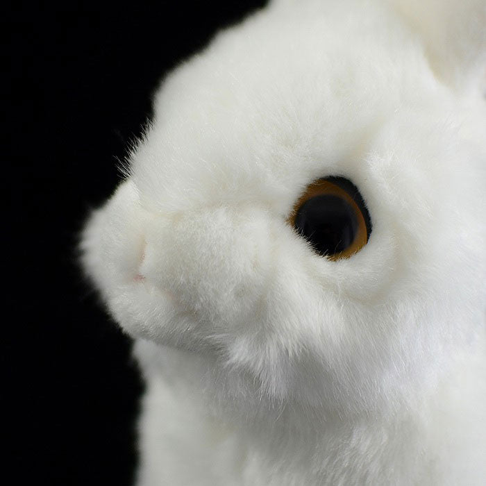 Cute rabbit plush toy super cute white rabbit doll simulation rabbit rabbit animal gift 20CM