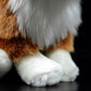 POPOTATO Squatting cocky dog imitation Welsh cocky dog doll super cute dog Doll Plush Toy Gift
