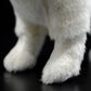 Cute dog doll simulation white Shiba dog doll standing posture dog plush toy simulation animal 28CM