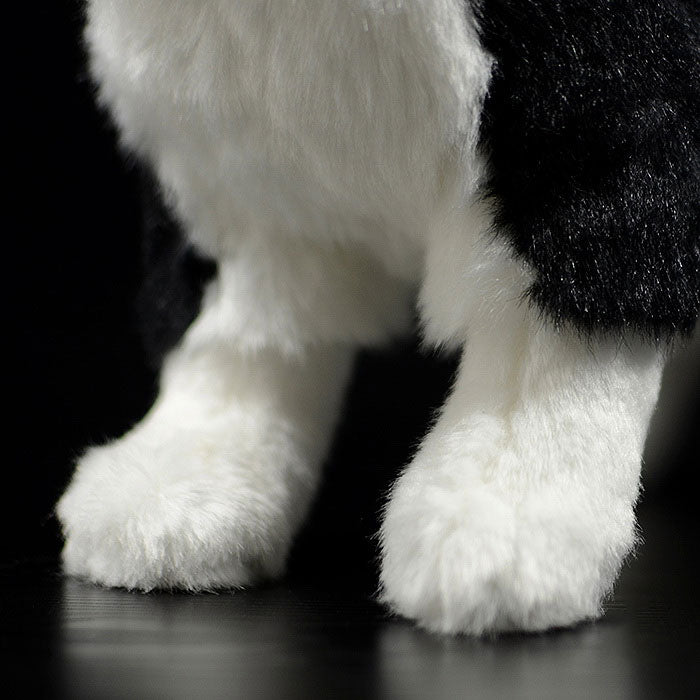 Simulation dog doll Yuanyang Husky doll simulation animal Alaska dog plush toy model