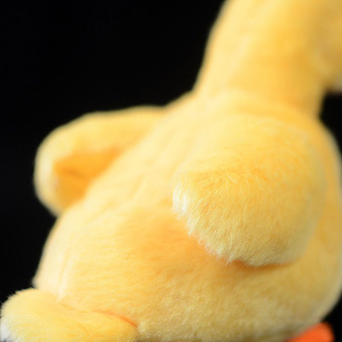 Cute little yellow duck doll simulation yellow duck plush toy simulation animal plush toy 12cm