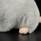 Super soft gray mouse mouse plush toy mouse doll simulation animal plush toy 17CM