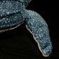 Super soft leatherback turtle plush toy simulation seven leatherback turtle doll lovely swallow turtle doll model gift