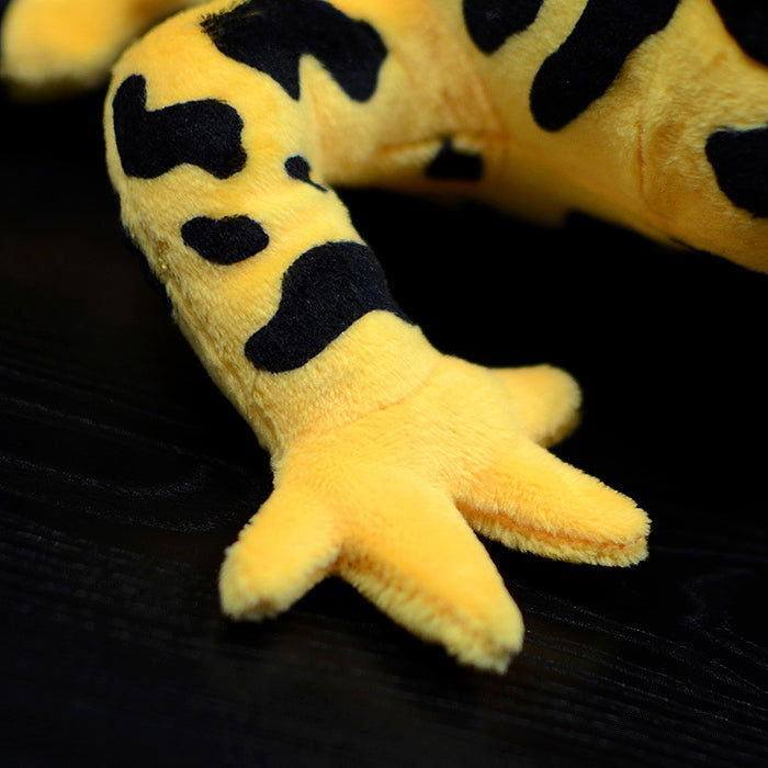 Cute yellow belt poison arrow frog doll simulation poison arrow Frog Plush Toy simulation animal model