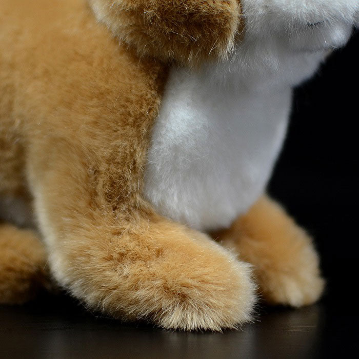 Tail sheet of foreign trade is exported to Germany cute bunny plush toy yellow bunny doll simulation animal model