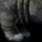 Simulated standing Hippo bears plush toy doll lovely doll animal model gift