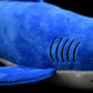 Cute blue shark doll simulation big blue shark doll simulation marine animal plush toy model gift